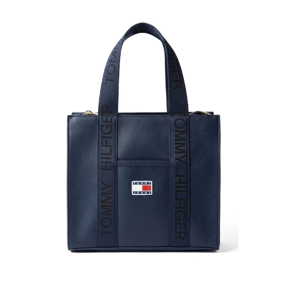 Tommy Jeans TJW ESS Daily Tote Leather Handbag women - NVY - Navy