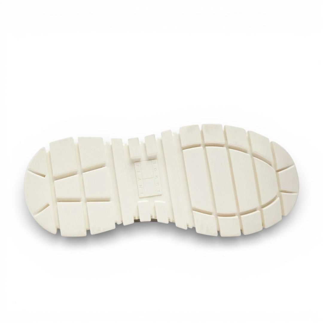 Tommy Jeans TJW Vulc Flatform Mc Mix Media Sneakers EN0EN02727-WHTSLV