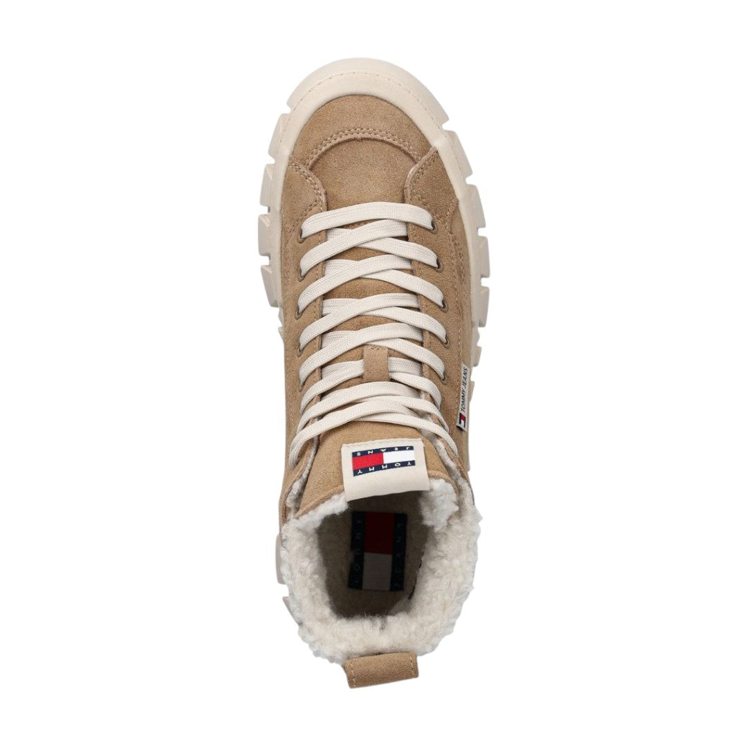 Tommy Jeans TJW VULC FLATFORM SUEDE WL Women EN0EN02894-BEG