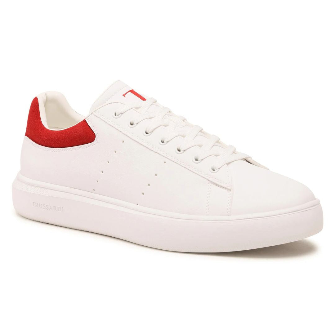 Trussardi Sneakers 77A00513-WHTRED - White / 40