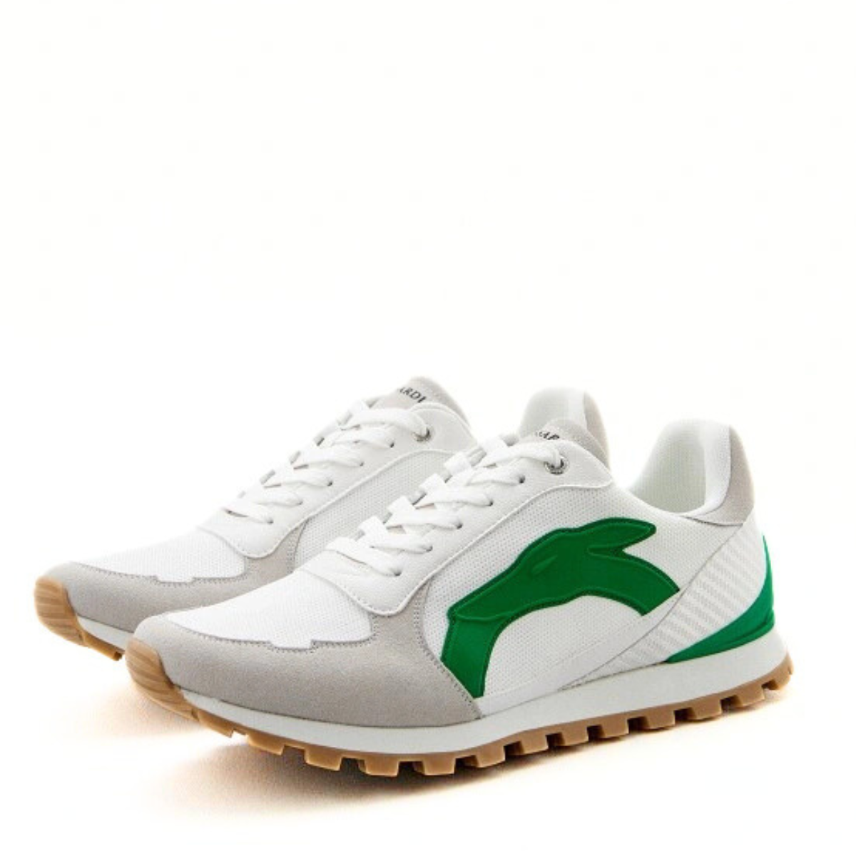 Trussardi Sneakers Men 77A00488 -WHTGRN - White-Green / 43