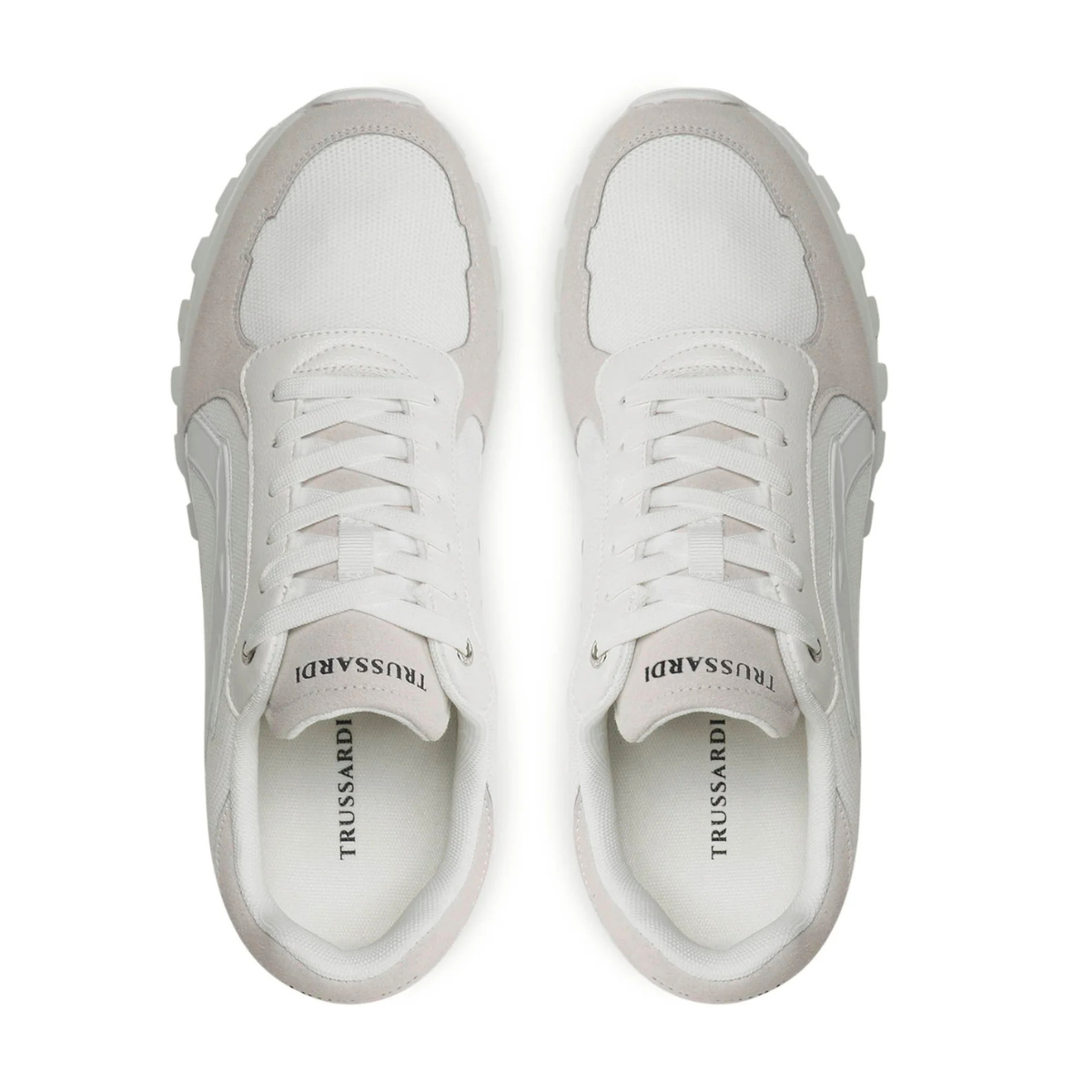 Trussardi Sneakers Men 77A00488 -WHTGRY - White-Grey / 43