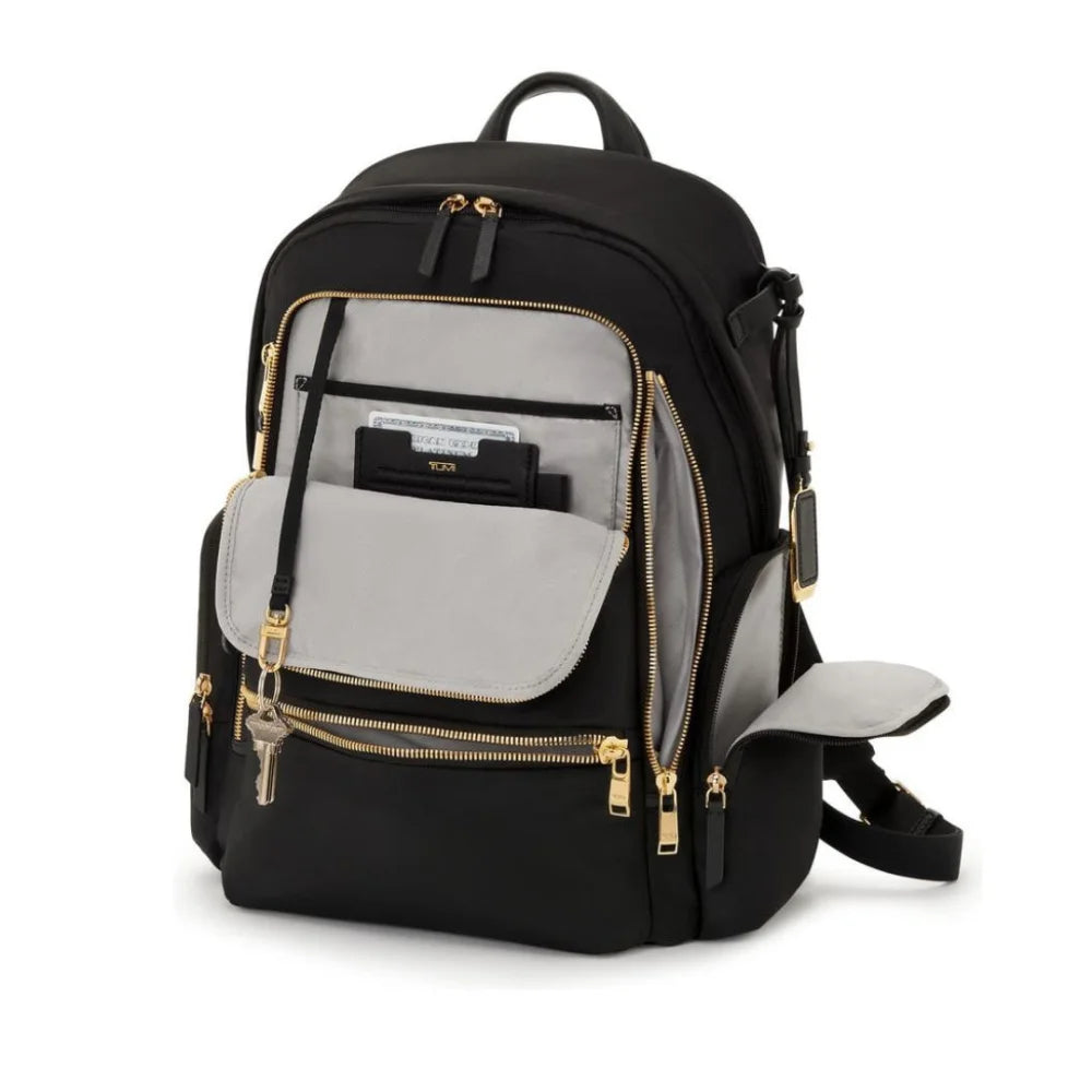 TUMI Celina Backpack - BLKGLD - Black