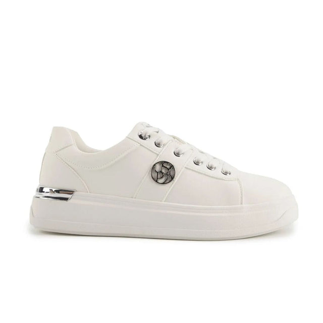 U.S. POLO ASSN. ALSO 4PR Sneakers Women - WHT - 36 / White