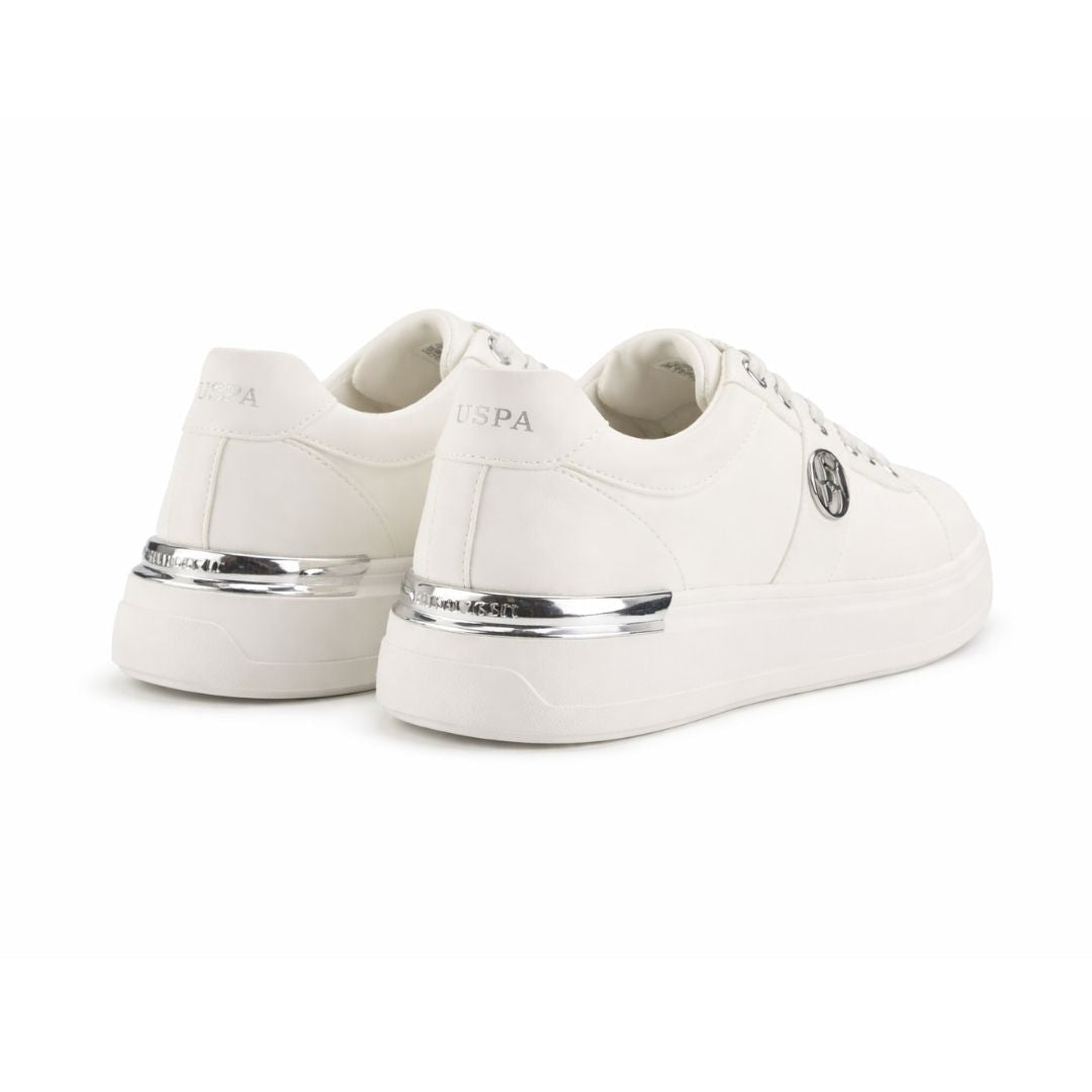 U.S. POLO ASSN. ALSO 4PR Sneakers Women - WHT