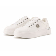 U.S. POLO ASSN. ALSO 4PR Sneakers Women - WHT - White / 36