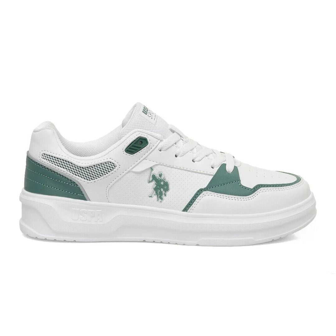 U.S. POLO ASSN. Alucard 5FX Sneakers Men - WHTGRN - White/ Green / 40