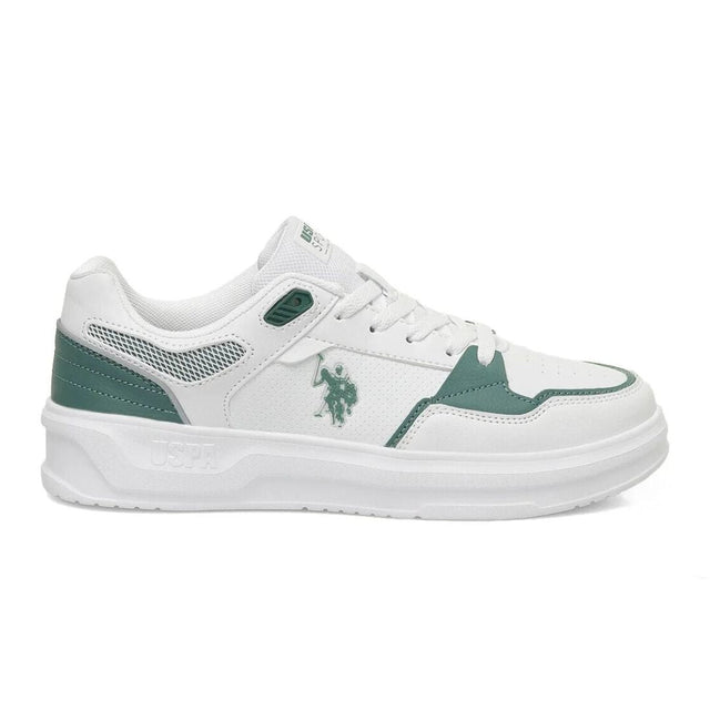 U.S. POLO ASSN. Alucard 5FX Sneakers Men - WHTGRN - White/ Green / 40