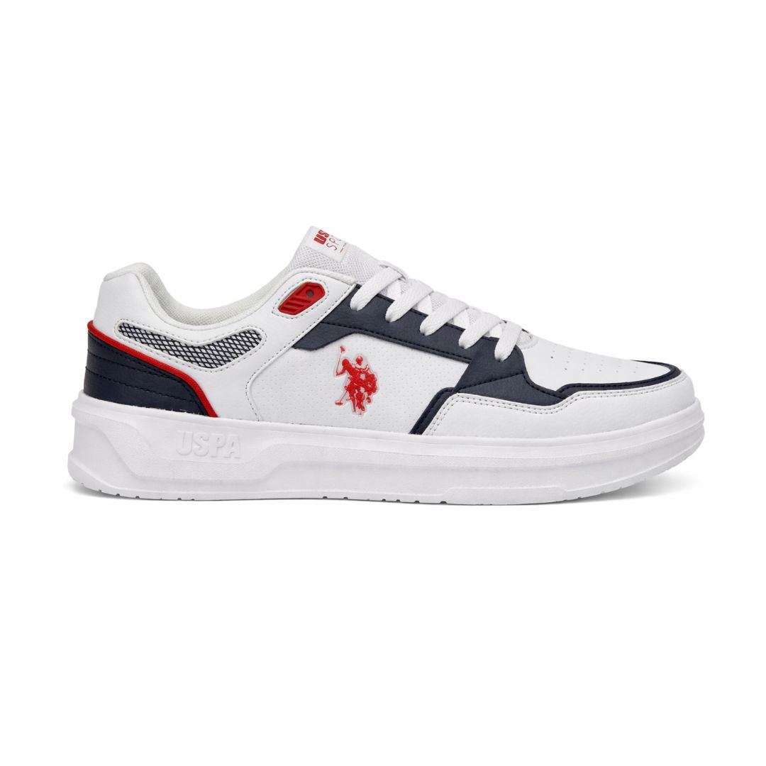 U.S. POLO ASSN. Alucard 5FX Sneakers Men - WHTNVY - White/ Navy / 40