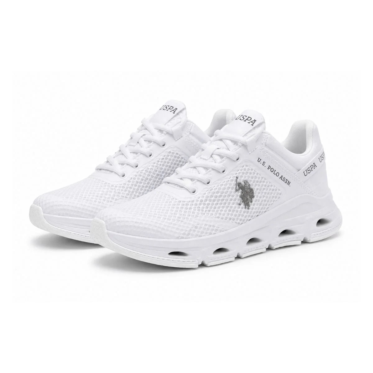 U.S. POLO ASSN Atlantic Sneakers Women -WHT - White / 36.5