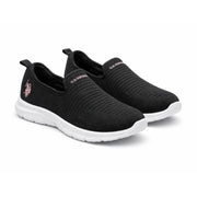 U.S. POLO ASSN. Basic Slip-On Sneakers Women - BLKWHT - Black/ White / 36.5
