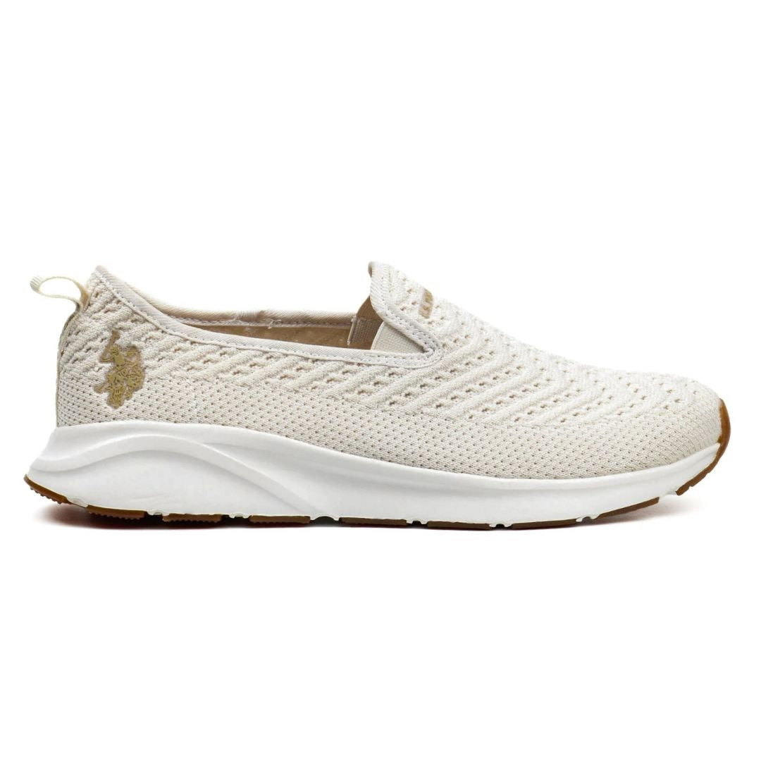 U.S. POLO ASSN. Basic Slip-On Sneakers Women - OFFWHT - Off White / 36.5