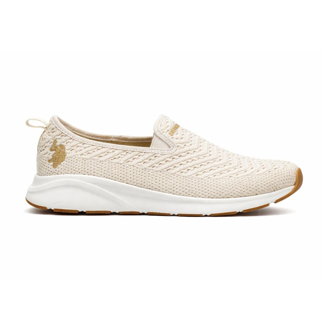U.S. POLO ASSN. Basic Slip-On Sneakers Women - OFFWHT