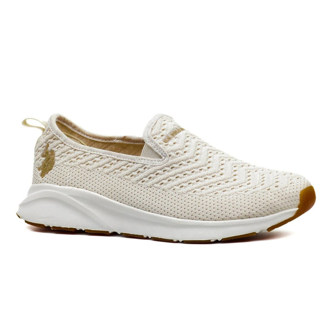 U.S. POLO ASSN. Basic Slip-On Sneakers Women - OFFWHT