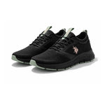 U.S. POLO ASSN bench-bx Sneakers - BLK - Black / 36.5