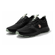 U.S. POLO ASSN bench-bx Sneakers - BLK - Black / 36.5