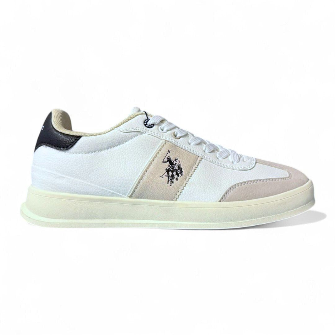 U.S. POLO ASSN. Campy Sneakers - WHTBEG - White/ Beige / 39