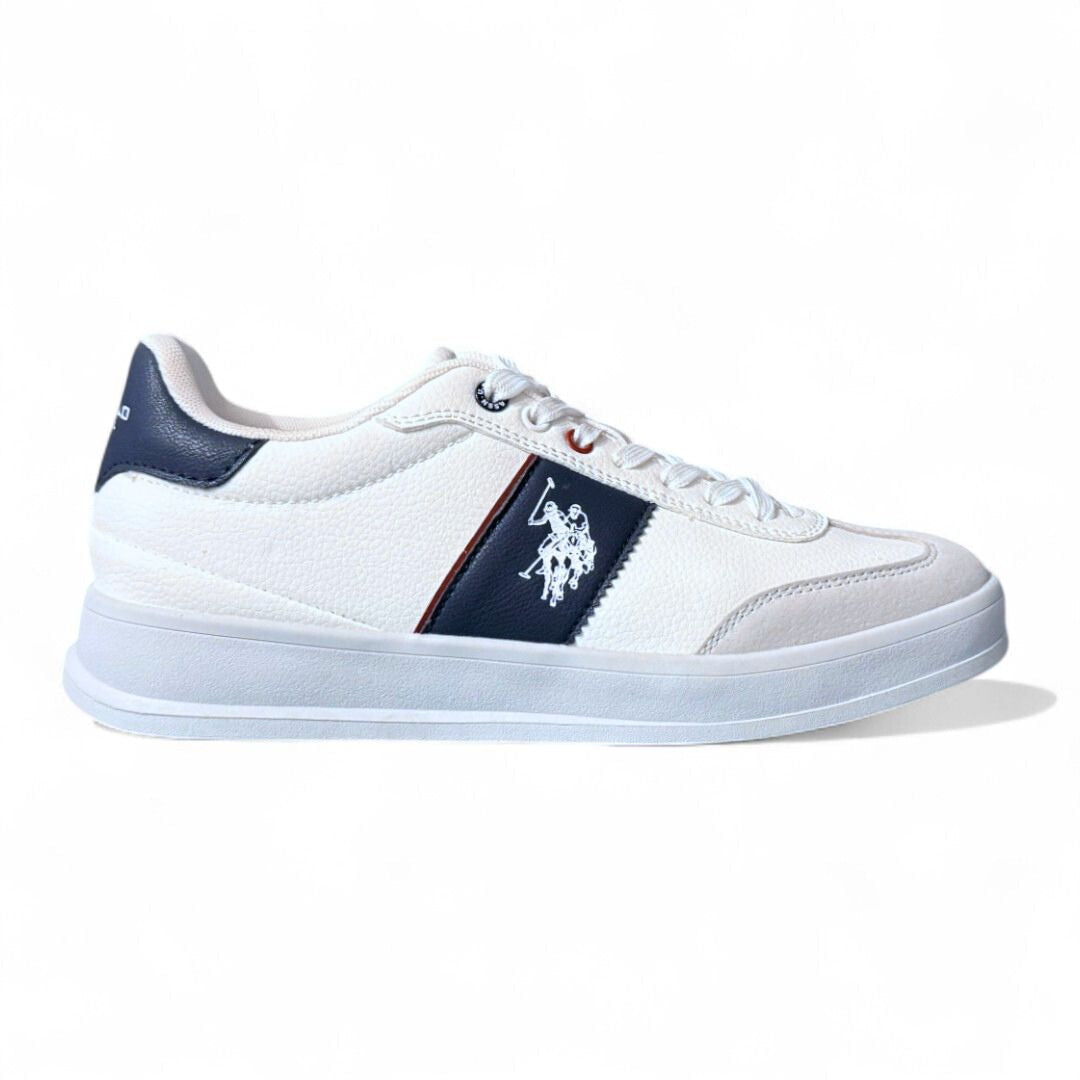 U.S. POLO ASSN. Campy Sneakers - WHTNVY - White/ Navy / 39