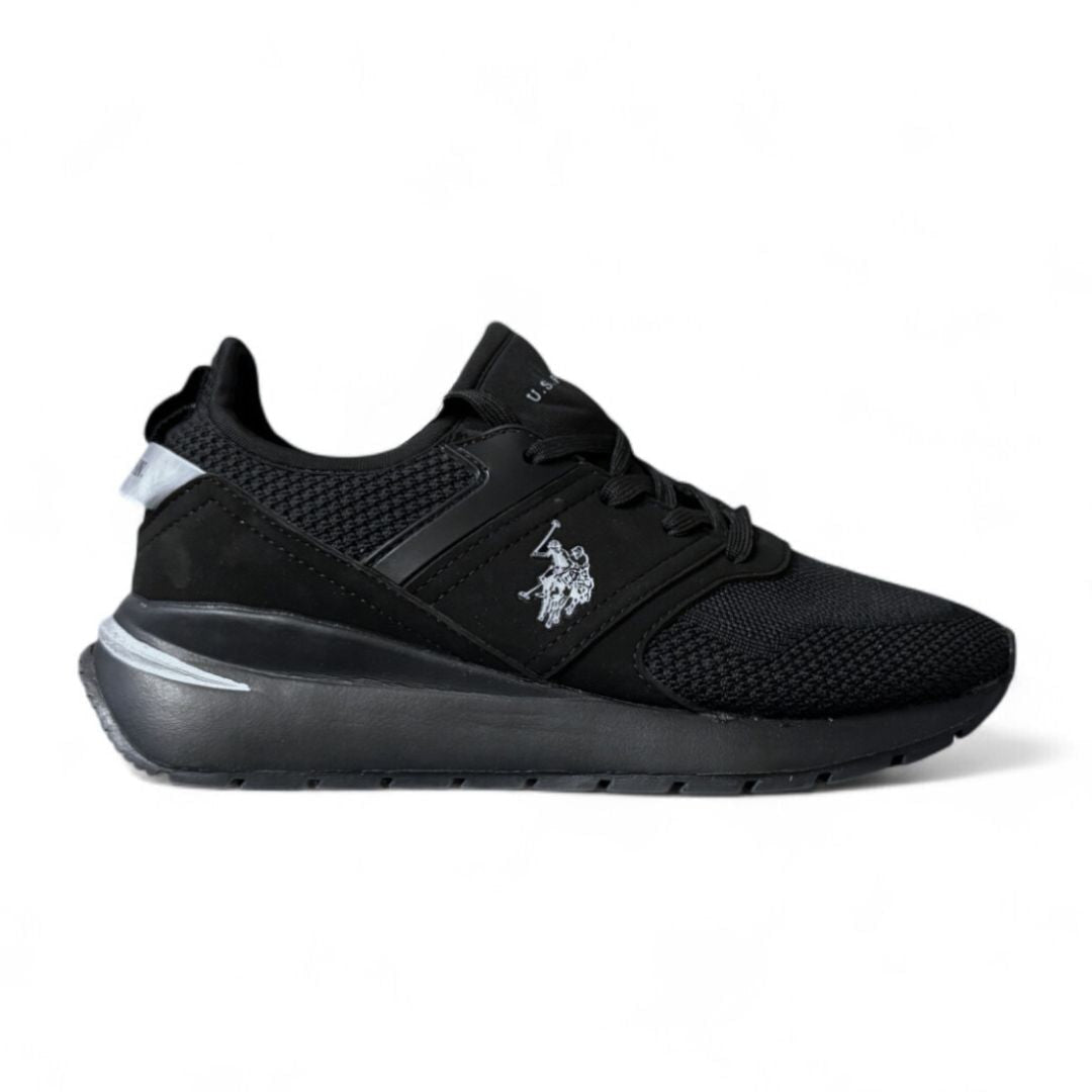 U.S. POLO ASSN. Charge Sneakers Women - BLKBLK - Black/ Black / 36.6