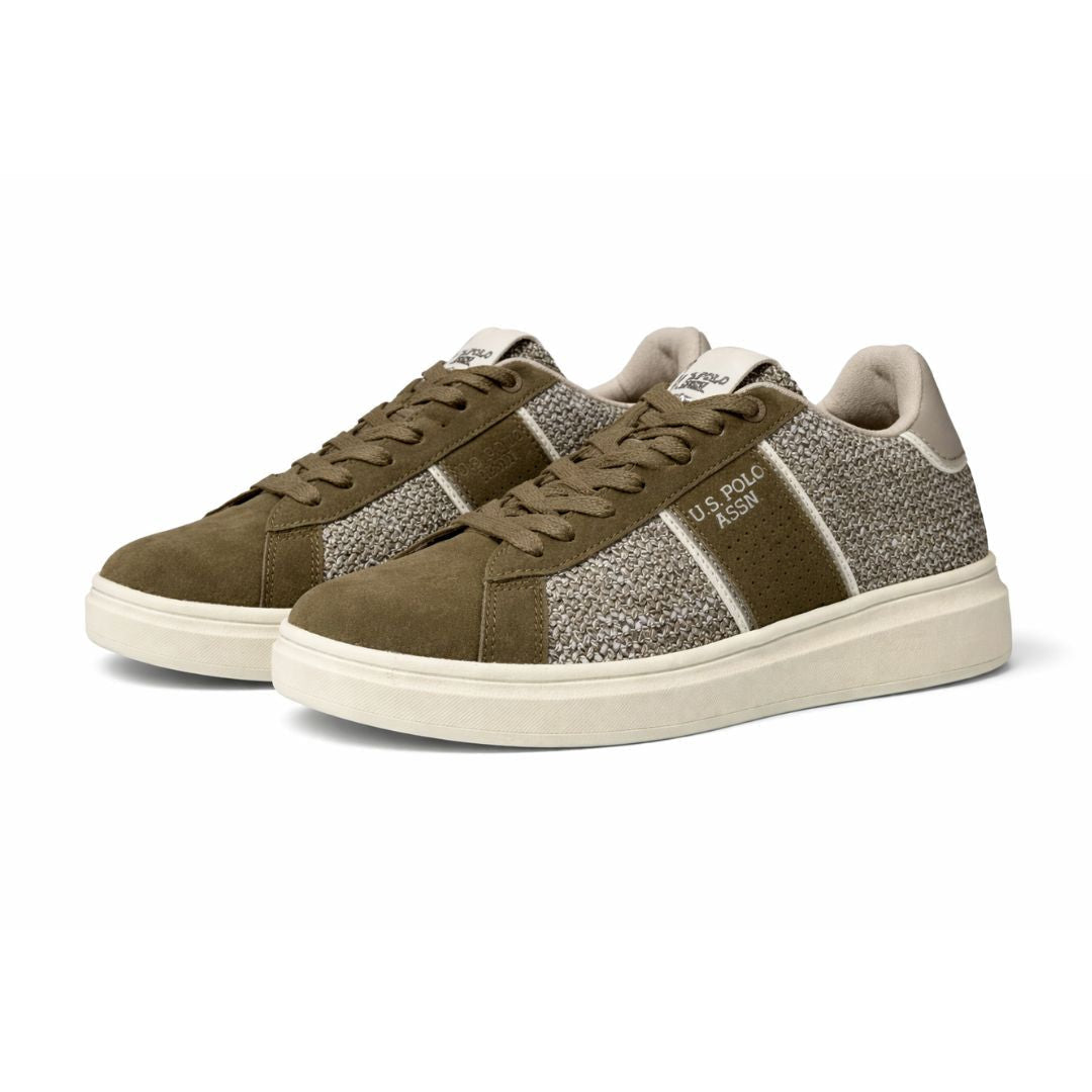 U.S. POLO ASSN. Chunky Sneakers Men US212P00F-OLV - Olive / 40