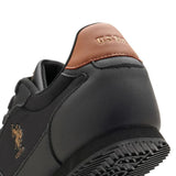 U.S. POLO ASSN. Clane Work Casuals Lace Up Shoes - BLK