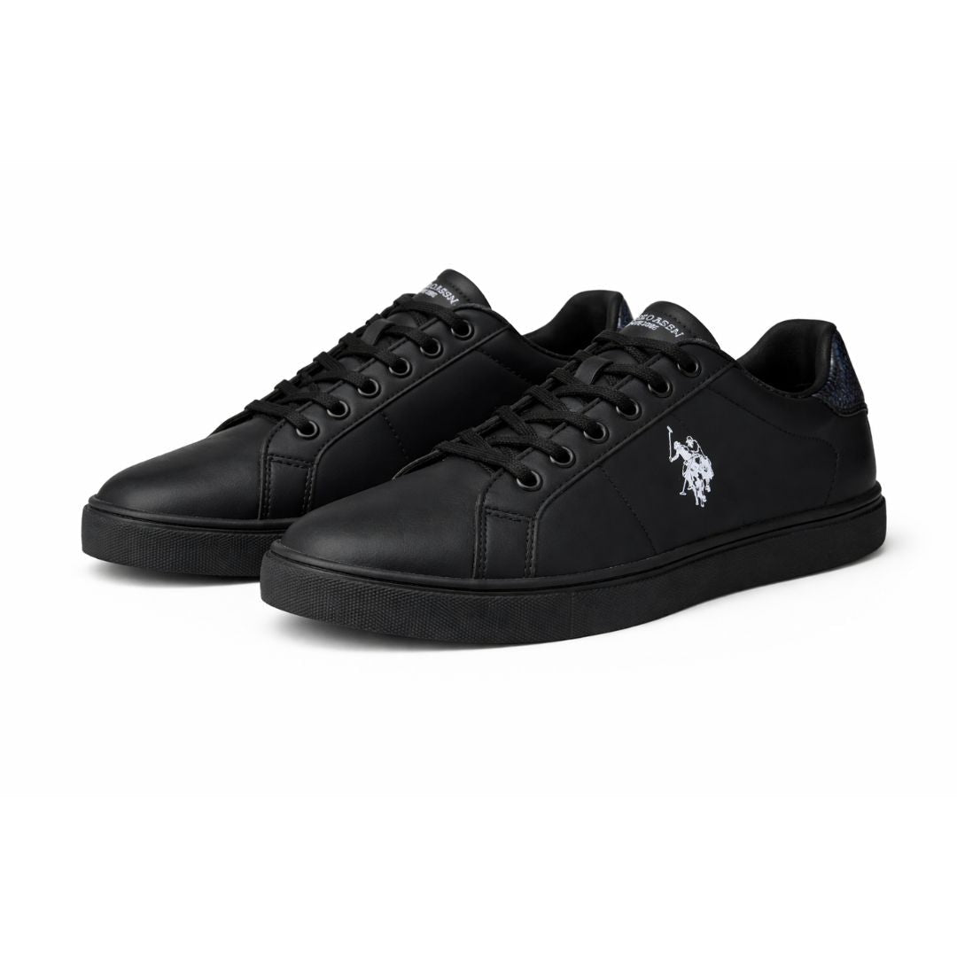 U.S. POLO ASSN. Classic Court Sneaker Men - BLK - Black / 41