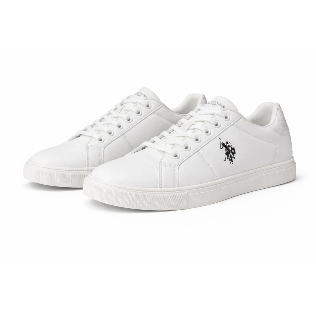 U.S. POLO ASSN. Classic Court Sneaker Men - WHT - White / 41
