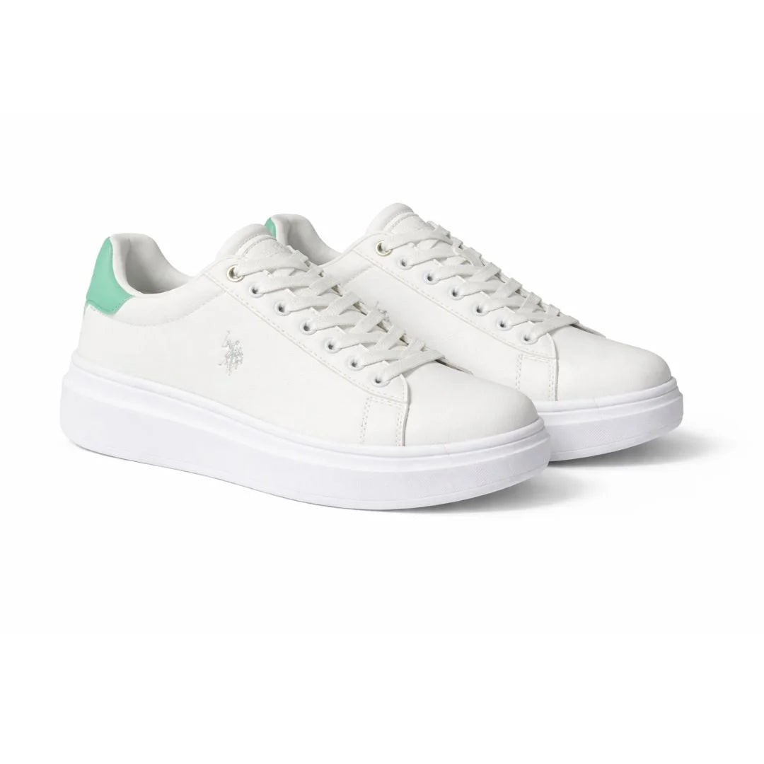 U.S. POLO ASSN. Cody 2 Sneakers Women - WHTGRN - White-Green / 35