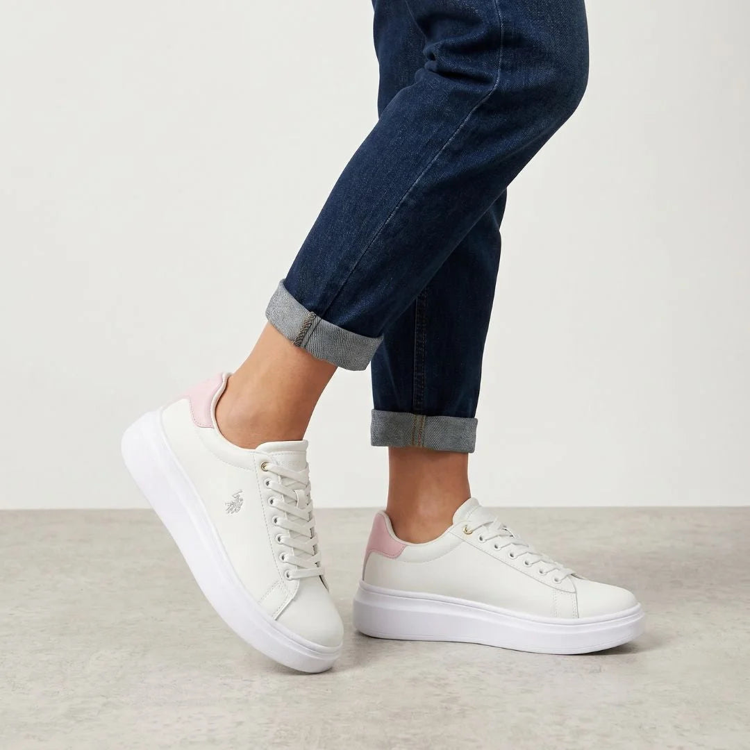 U.S. POLO ASSN. Cody 2 Sneakers Women - WHTPNK