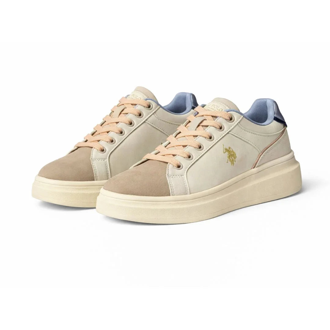 U.S. POLO ASSN. Cody Sneakers Women - OFFWHTBLU - OffWhite-Blue / 35