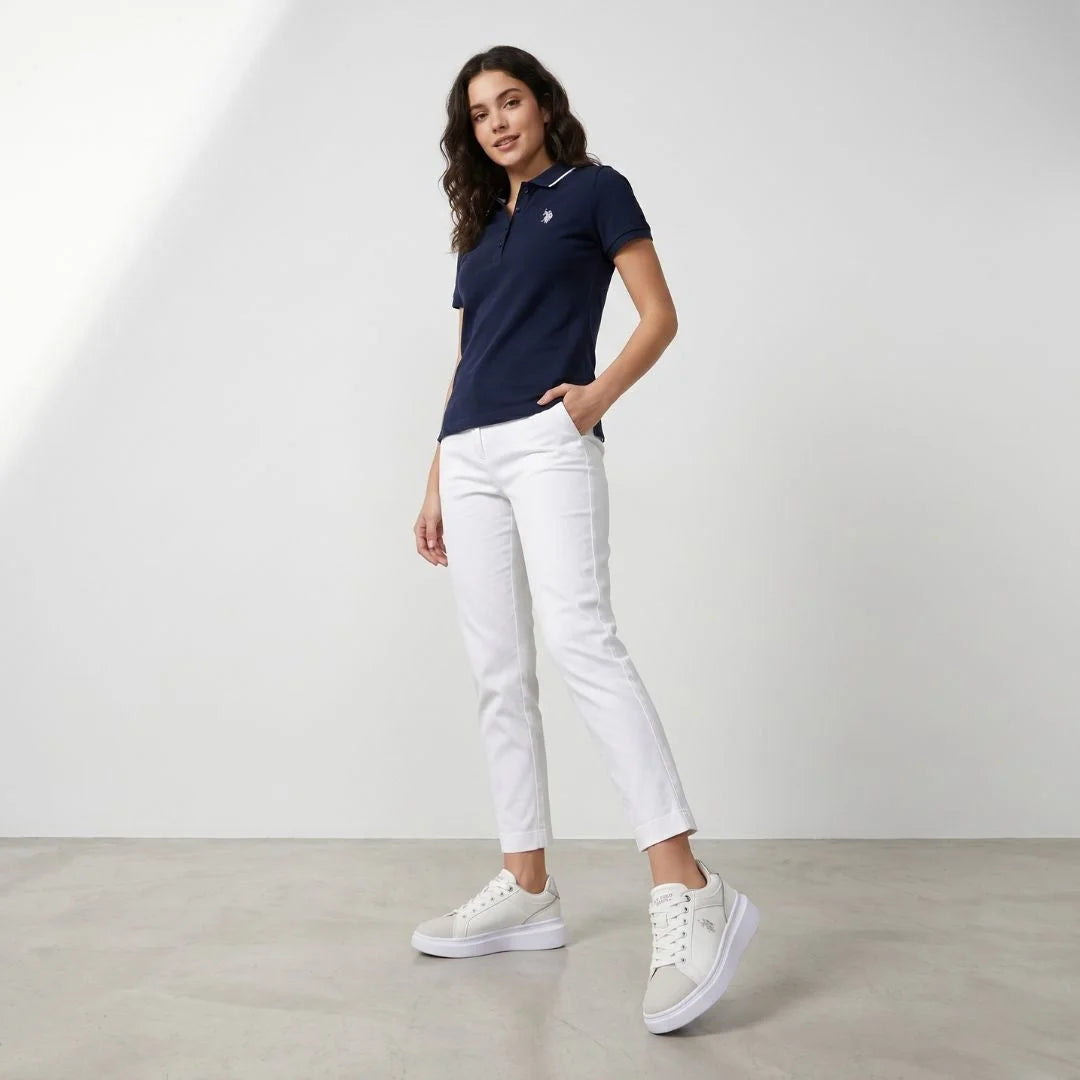 U.S. POLO ASSN. Cody Sneakers Women - WHTSLV