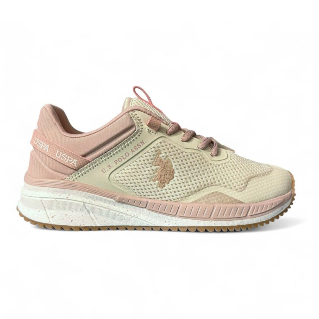 U.S. POLO ASSN. COTE Sneakers Women - BEGPNK - Beige/ Pink / 36.6