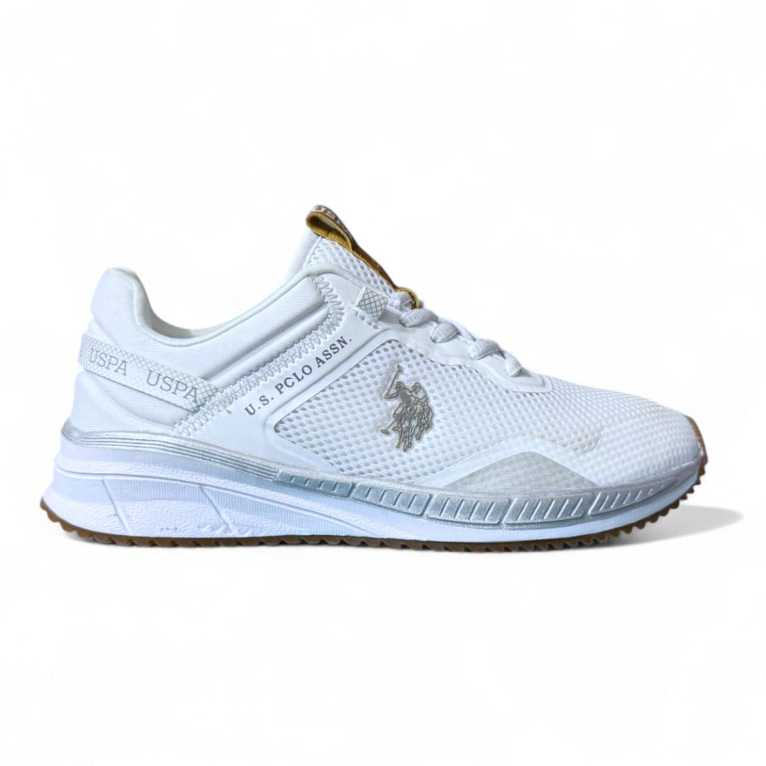 U.S. POLO ASSN. COTE Sneakers Women - WHTSLV - White/ Silver / 36.6