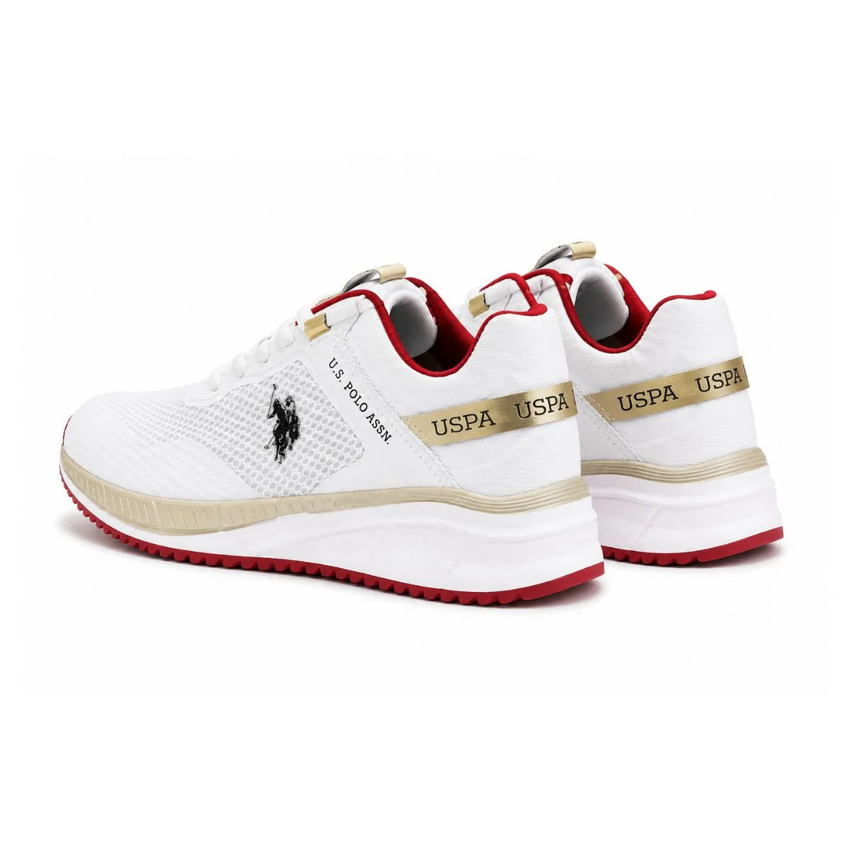 U.S. POLO ASSN. COTE2 Sneakers Women - WHTRED