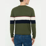 U.S. POLO ASSN. Crew Neck Knitwear Sweater Men 50237177-VR027 - Clothing