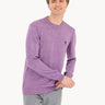 U.S. POLO ASSN. Crew Neck Knitwear Sweater Men 50256668-VR037 - Light Purple / L - Clothing