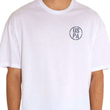 U.S. POLO ASSN. Crew Neck Logo T-Shirt Men 150289283-VR027-WHT
