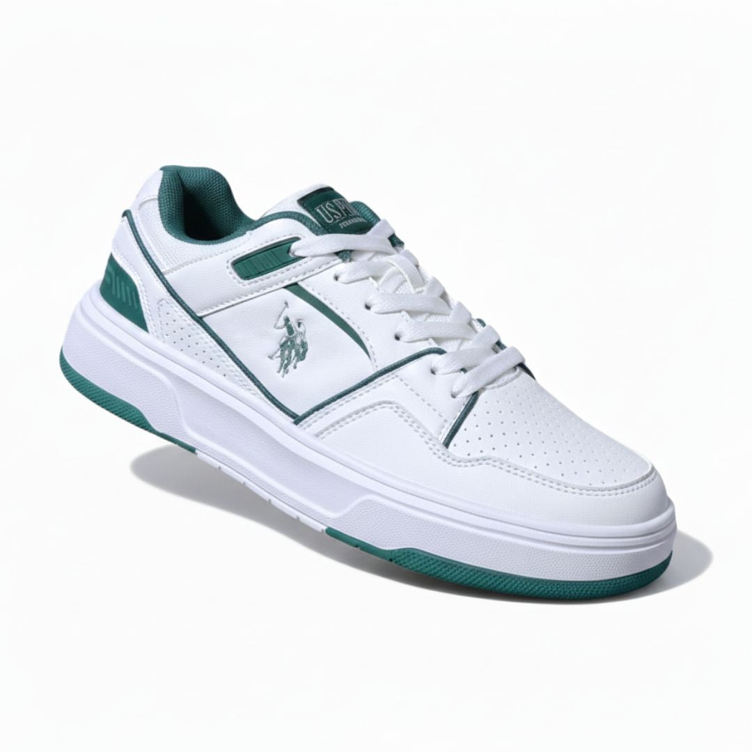 U.S. POLO ASSN. DAKOTA GLB 5PR Sneakers - WHTGRN