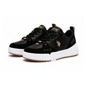 U.S. POLO ASSN Dance Sneakers Men - BLK - Black / 38.5