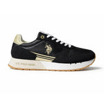 U.S. POLO ASSN. Deni Sneakers Women - BLKGLD - Black-Gold / 35