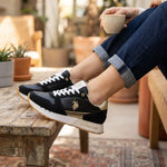 U.S. POLO ASSN. Deni Sneakers Women - BLKGLD