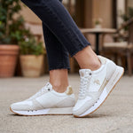 U.S. POLO ASSN. Deni Sneakers Women - WHTGOLD