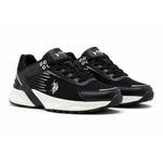U.S. POLO ASSN Fullness Sneakers Men - BLK - Black / 38.5