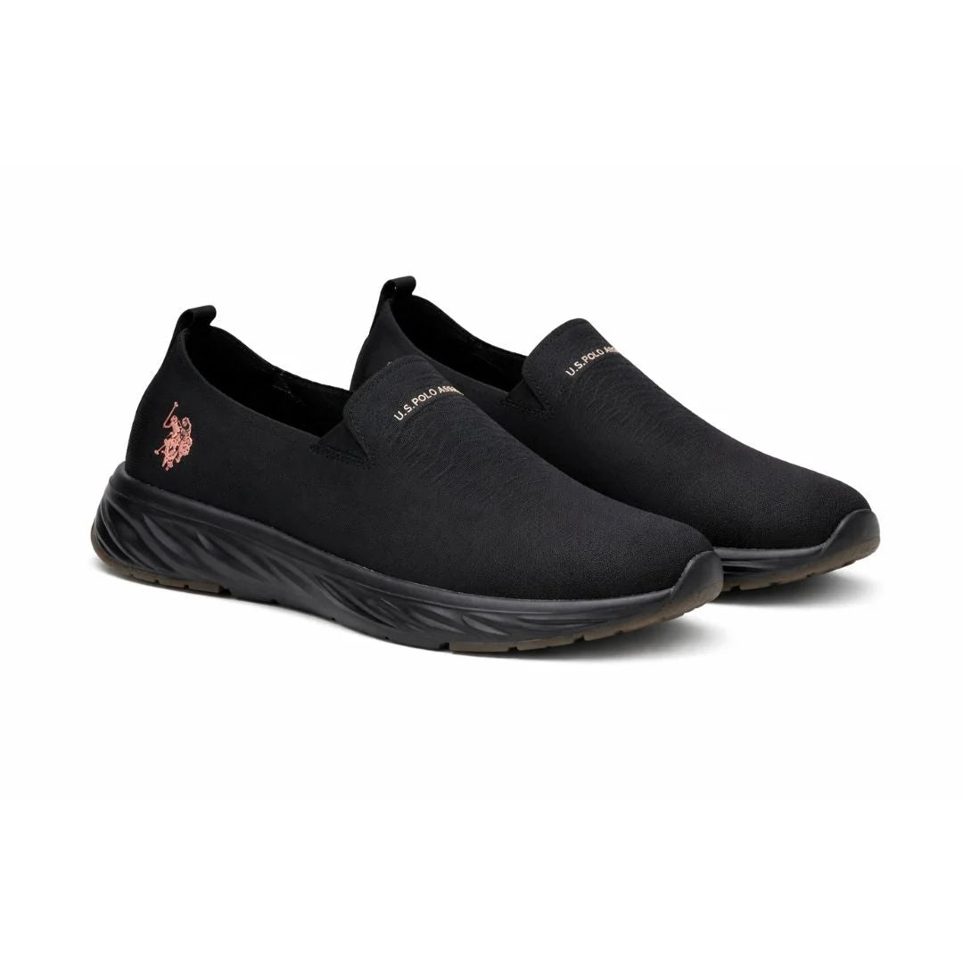 U.S. POLO ASSN. Halia Slip-On Sneakers Women - BLKBLK - Black / 36.5