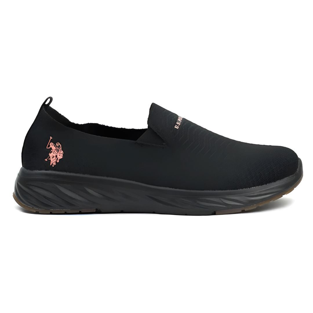 U.S. POLO ASSN. Halia Slip-On Sneakers Women - BLKBLK - Black / 36.5