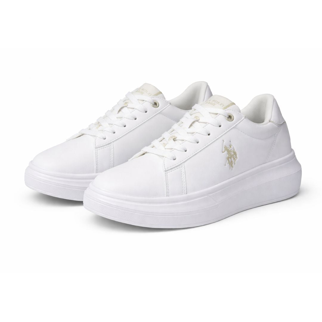U.S. POLO ASSN. HELIS Sneakers Women - WHT - White / 35