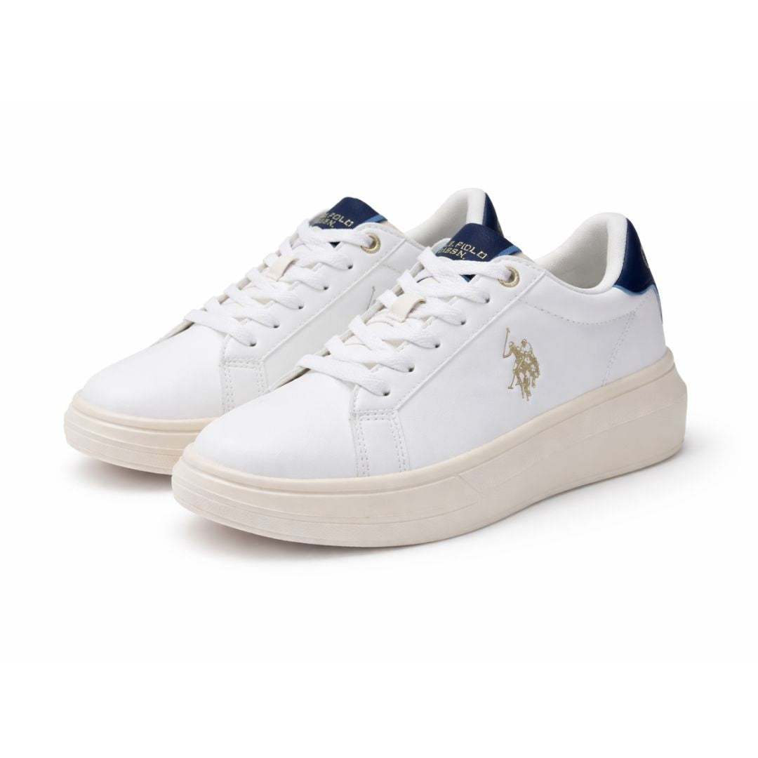 U.S. POLO ASSN. HELIS Sneakers Women - WHTNVY - White-Navy / 35