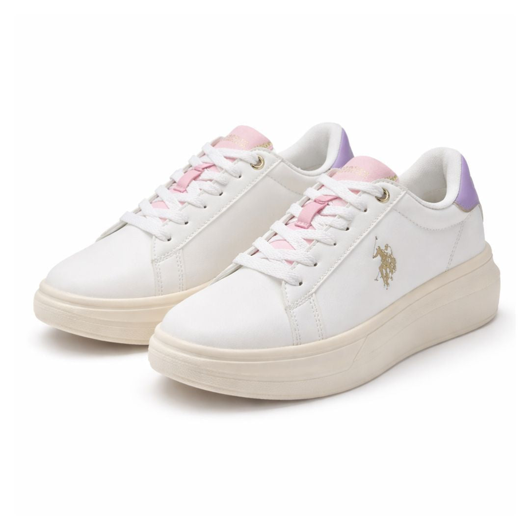 U.S. POLO ASSN. HELIS Sneakers Women - WHTPRL - White-Purple / 36