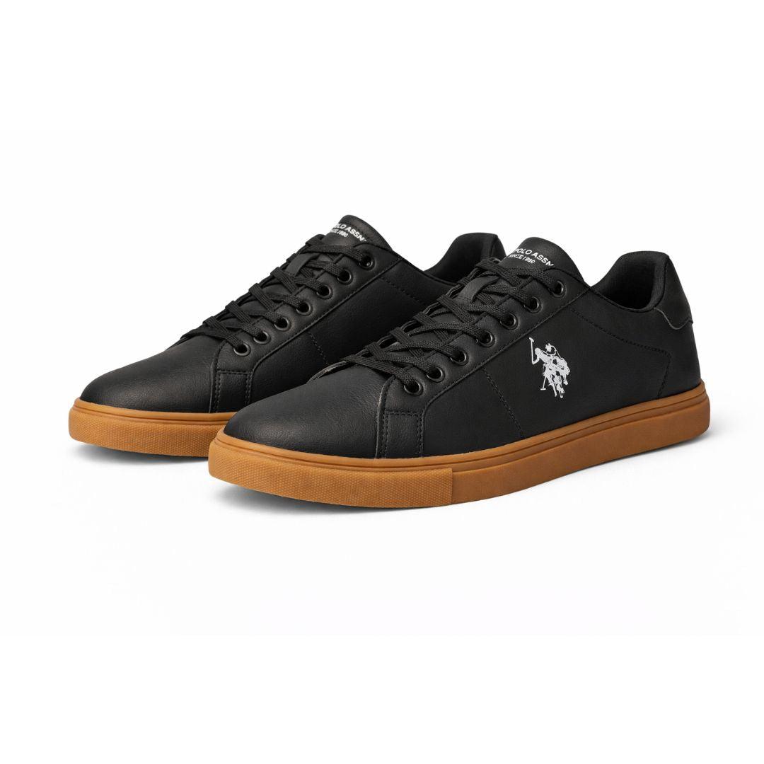 U.S. POLO ASSN. Hudson Sneaker Men - BLKGUM - Black-Gum / 41