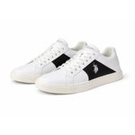U.S. POLO ASSN. Hudson Sneaker Men - WHTBLK - White-Black / 41